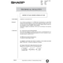 Sharp AR-250 (serv.man94) Service Manual / Technical Bulletin