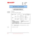 Sharp AR-275 (serv.man101) Service Manual / Technical Bulletin