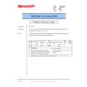 Sharp AR-275 (serv.man110) Service Manual / Technical Bulletin