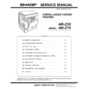 Sharp AR-275 (serv.man14) Service Manual