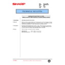 Sharp AR-280 (serv.man110) Service Manual / Technical Bulletin