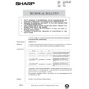 Sharp AR-280 (serv.man132) Service Manual / Technical Bulletin