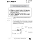 Sharp AR-280 (serv.man133) Service Manual / Technical Bulletin
