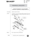 Sharp AR-280 (serv.man134) Service Manual / Technical Bulletin