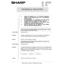 Sharp AR-280 (serv.man142) Service Manual / Technical Bulletin