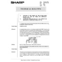 Sharp AR-280 (serv.man143) Service Manual / Technical Bulletin