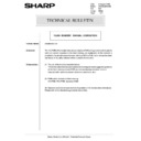 Sharp AR-280 (serv.man144) Service Manual / Technical Bulletin