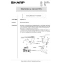 Sharp AR-280 (serv.man150) Service Manual / Technical Bulletin