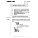 Sharp AR-280 (serv.man152) Service Manual / Technical Bulletin