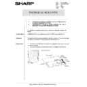 Sharp AR-280 (serv.man154) Service Manual / Technical Bulletin