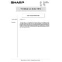 Sharp AR-280 (serv.man155) Service Manual / Technical Bulletin