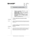 Sharp AR-280 (serv.man164) Service Manual / Technical Bulletin