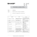 Sharp AR-280 (serv.man167) Service Manual / Technical Bulletin