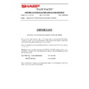 Sharp AR-280 (serv.man173) Service Manual / Technical Bulletin
