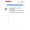 Sharp AR-280 (serv.man49) Service Manual / Technical Bulletin