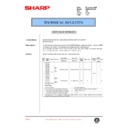 Sharp AR-280 (serv.man57) Service Manual / Technical Bulletin