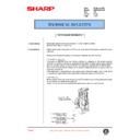 Sharp AR-280 (serv.man75) Service Manual / Technical Bulletin