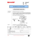 Sharp AR-280 (serv.man83) Service Manual / Technical Bulletin