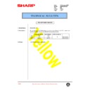 Sharp AR-280 (serv.man87) Service Manual / Technical Bulletin