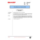 Sharp AR-280 (serv.man88) Service Manual / Technical Bulletin
