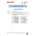 Sharp AR-280 (serv.man93) Service Manual / Technical Bulletin