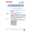 Sharp AR-285 (serv.man109) Service Manual / Technical Bulletin