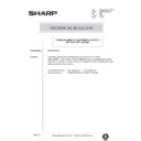 Sharp AR-285 (serv.man136) Service Manual / Technical Bulletin