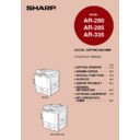 Sharp AR-285 (serv.man34) User Manual / Operation Manual