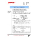 Sharp AR-285 (serv.man55) Service Manual / Technical Bulletin