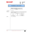 Sharp AR-285 (serv.man58) Service Manual / Technical Bulletin