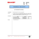 Sharp AR-285 (serv.man76) Service Manual / Technical Bulletin
