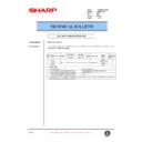 Sharp AR-287 (serv.man26) Service Manual / Technical Bulletin