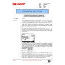 Sharp AR-287 (serv.man76) Service Manual / Technical Bulletin