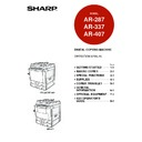 Sharp AR-287 (serv.man8) User Manual / Operation Manual