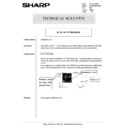 Sharp AR-335 (serv.man150) Service Manual / Technical Bulletin