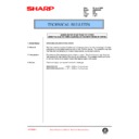 Sharp AR-336 (serv.man83) Service Manual / Technical Bulletin