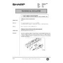 Sharp AR-336 (serv.man99) Service Manual / Technical Bulletin
