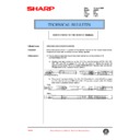 Sharp AR-405 (serv.man103) Service Manual / Technical Bulletin