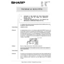 Sharp AR-405 (serv.man134) Service Manual / Technical Bulletin
