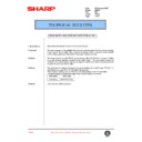 Sharp AR-405 (serv.man74) Service Manual / Technical Bulletin