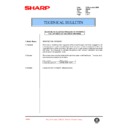 Sharp AR-405 (serv.man89) Service Manual / Technical Bulletin