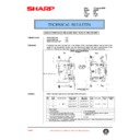 Sharp AR-405 (serv.man99) Service Manual / Technical Bulletin