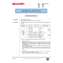 Sharp AR-407 (serv.man39) Service Manual / Technical Bulletin