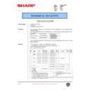 Sharp AR-407 (serv.man46) Service Manual / Technical Bulletin