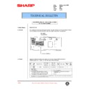 Sharp AR-407 (serv.man72) Service Manual / Technical Bulletin