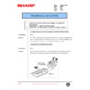 Sharp AR-505 (serv.man105) Service Manual / Technical Bulletin