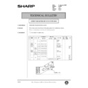 Sharp AR-505 (serv.man108) Service Manual / Technical Bulletin