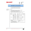 Sharp AR-505 (serv.man34) Service Manual / Technical Bulletin