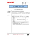 Sharp AR-505 (serv.man41) Service Manual / Technical Bulletin