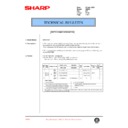 Sharp AR-505 (serv.man46) Service Manual / Technical Bulletin